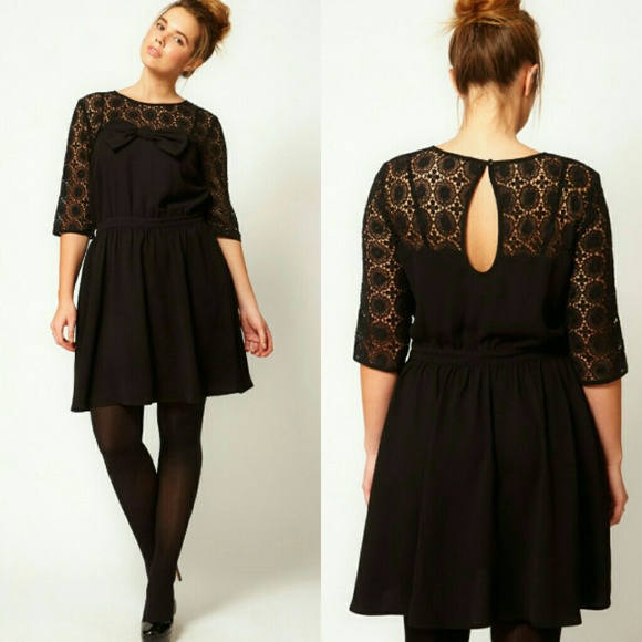 ASOS Dresses & Skirts - HOST/PM EDITOR PICK!! ASOS Curve Black Dress