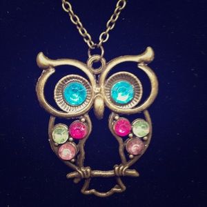 Owl necklace