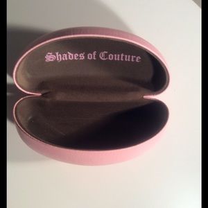Juicy Couture sunglasses case