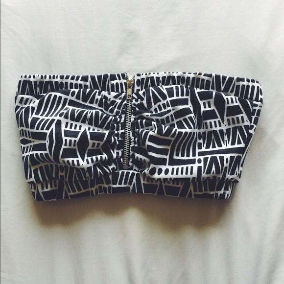 Tribal print bandeau