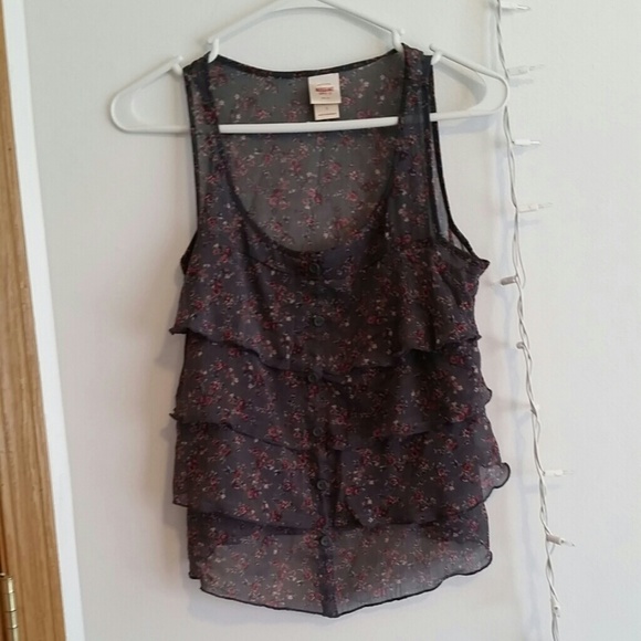Floral Print Tank Top