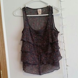 Floral Print Tank Top