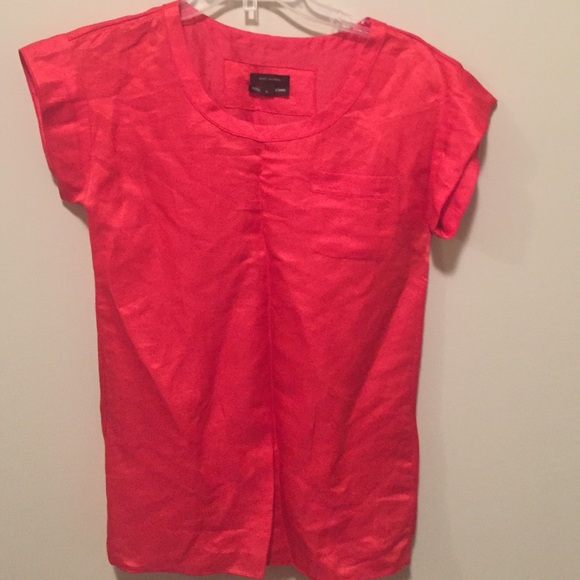 Marc Jacobs red blouse size 4