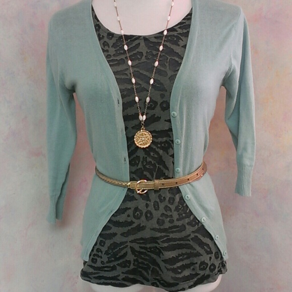 Animal print burnout tee - Picture 2 of 4