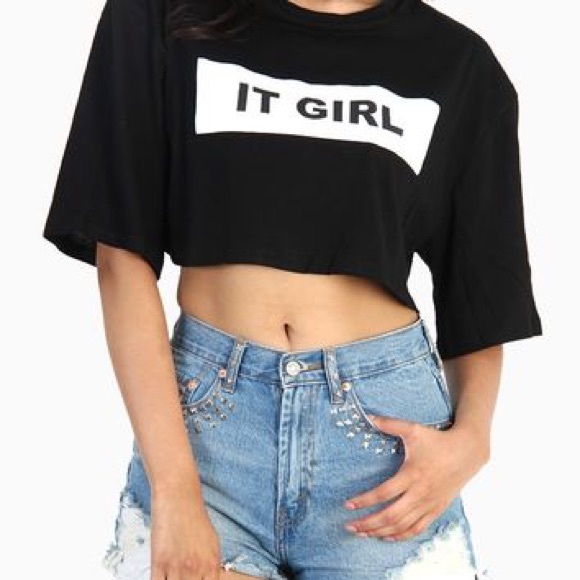 It Girl crop top