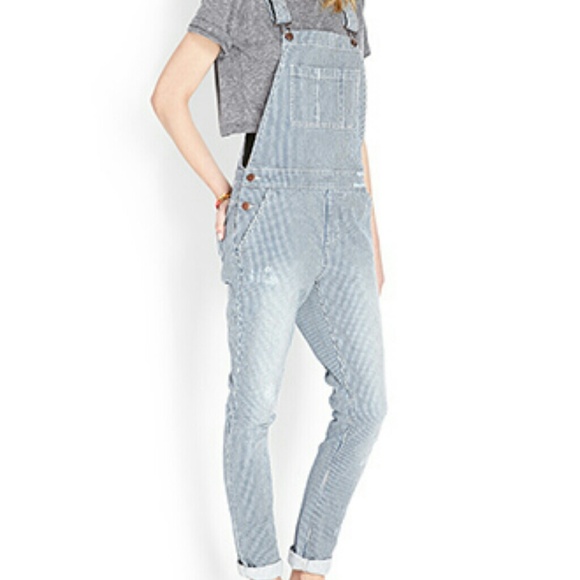 Forever21 Railroad Overalls