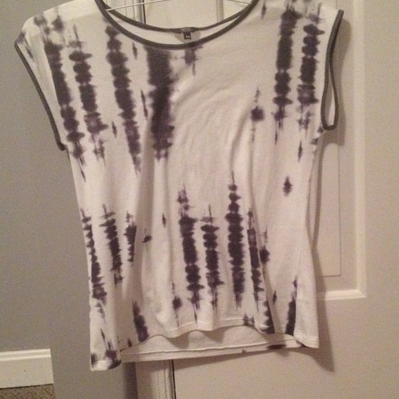 White and grey shirt