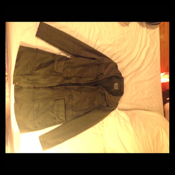 Army Green 100% Cotton Jacket