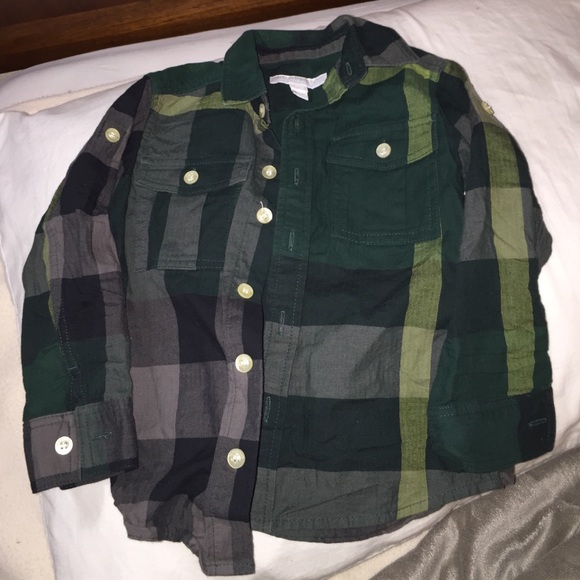 TWO BURBERRY SHIRTS