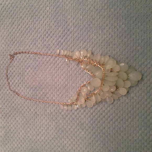 Light blue statement necklace - Picture 2 of 2