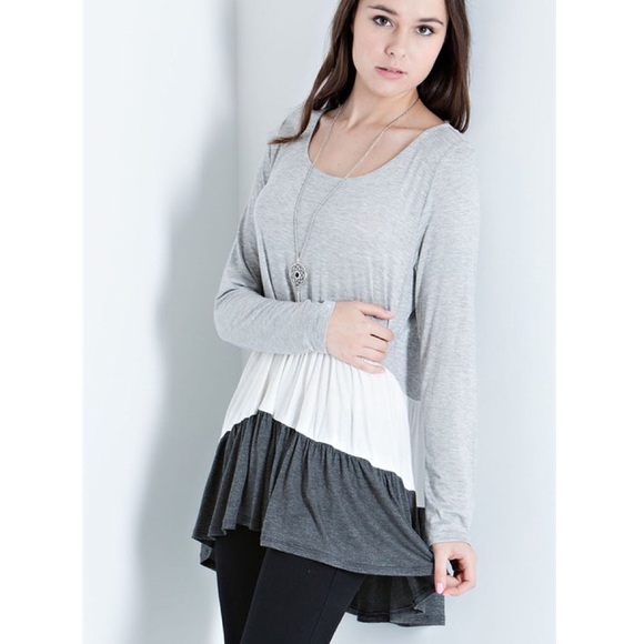 LOWEST "High Priestess" Colorblock Top - Picture 2 of 4