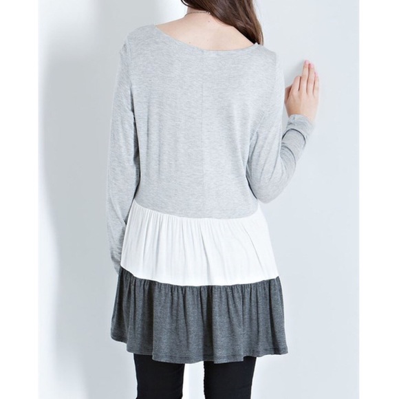 LOWEST "High Priestess" Colorblock Top - Picture 3 of 4