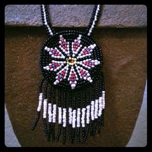Handmade beaded necklace