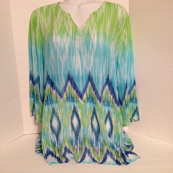 CHICO'S Sheer Top Chico's Size 1