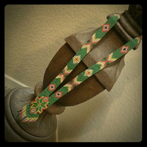 handmade beaded necklace