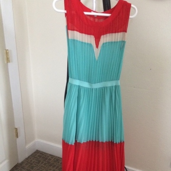 Color block maxi