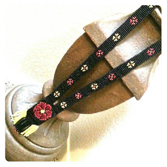 Handmade beaded necklace