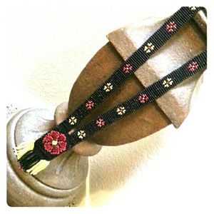 Handmade beaded necklace