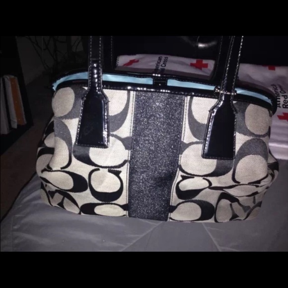 Authentic Coach purse with matching wallet - Picture 1 of 2