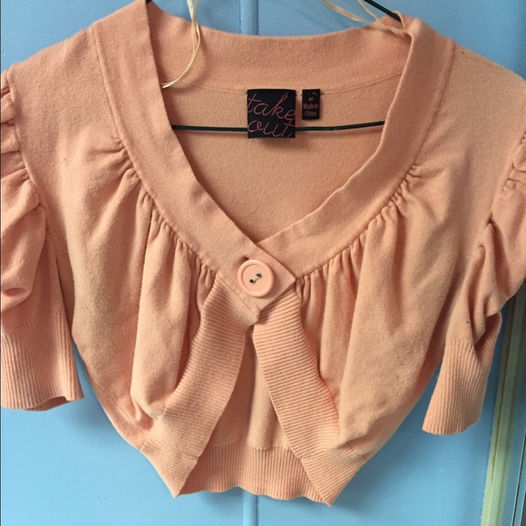 Takeout Blush Pink Shrug