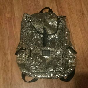 Victoria's secret pink bling backpack