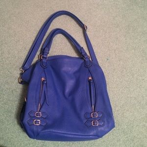Wilson Leather royal blue purse