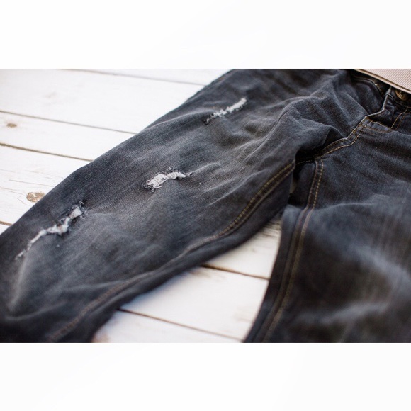 Destroyed skinny boyfriend jeans - Picture 2 of 4