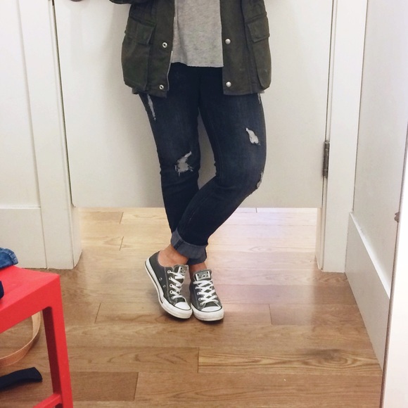 Destroyed skinny boyfriend jeans - Picture 4 of 4