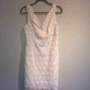 WHITE LILLY PULITZER SHIFT