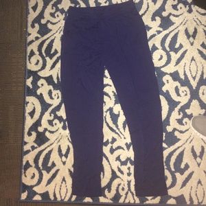 Navy jogger pants