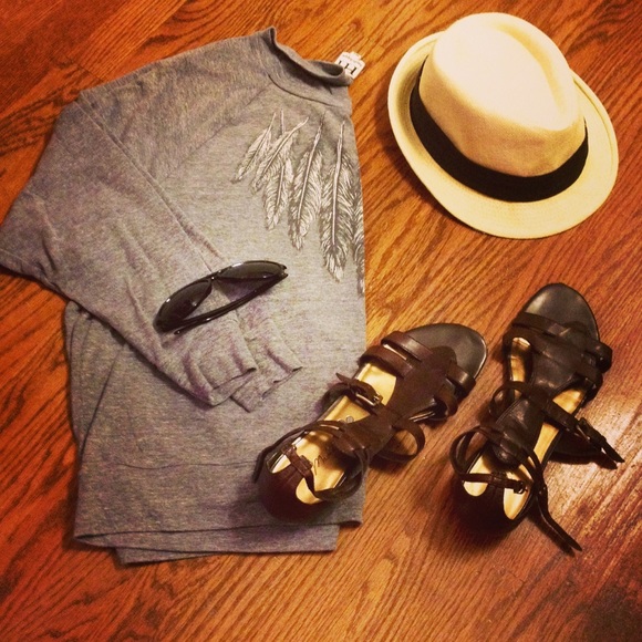 Haute Hippie Lightweight Sweatshirt
