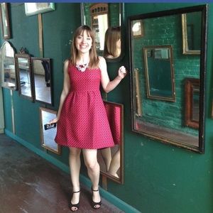 Lili Wang for Lili's Closet: StructuredHi-Lo Dress