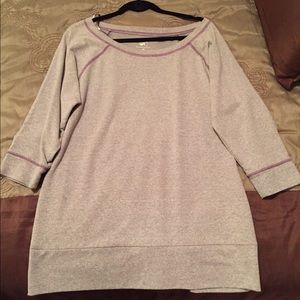 Grey New York and Company Sweatshirt top