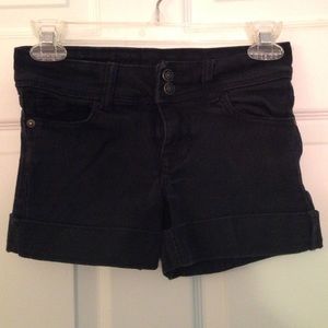 Black shorts