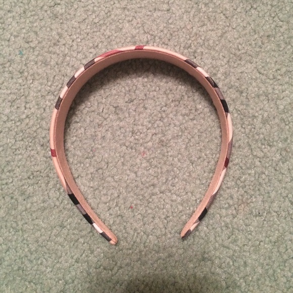 Burberry look alike pattern headband