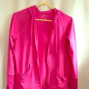 FINAL SALE Champion hoodie pink Small