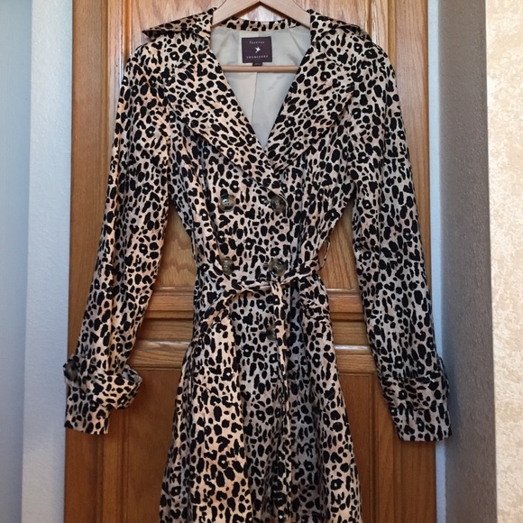 🚫sold🚫 Forever 21 leopard print coat