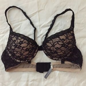 Aerie Black Lace Bridgett Bra (32A)