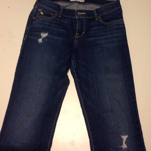 Abercrombie kids size 16 dark wash boot cut jeans - Picture 2 of 3