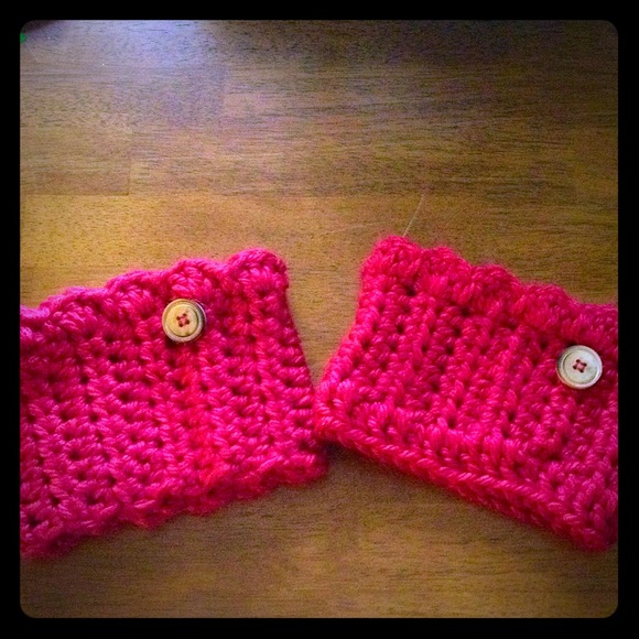DONATING SATURDAY!! Handmade boot cuffs!