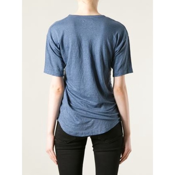 **sold** Isabel marant slate blue golda shirt - Picture 2 of 4