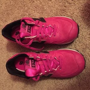 Size 6 pink new balance 574