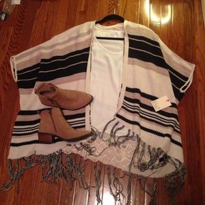 NWT billabong "so long honey" cardigan