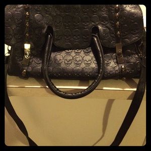 Skull messenger bag