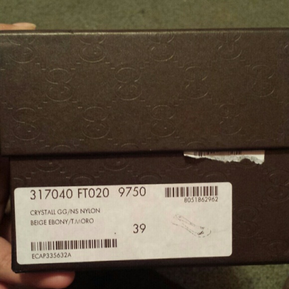 Gucci Crystall GG/NS Nylon flats - Picture 2 of 4
