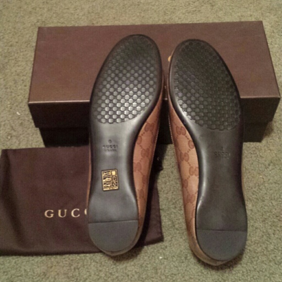 Gucci Crystall GG/NS Nylon flats - Picture 3 of 4