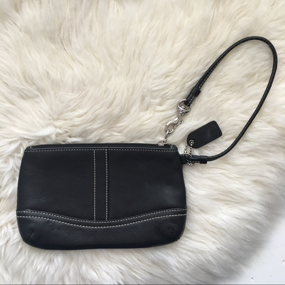 {Coach} Black Wristlet - Picture 2 of 5