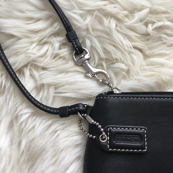 {Coach} Black Wristlet - Picture 3 of 5