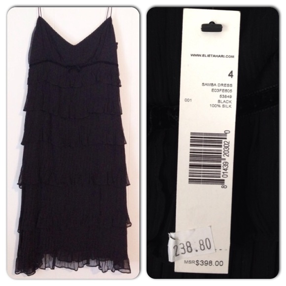 100% Silk Samba Dress - Picture 2 of 4