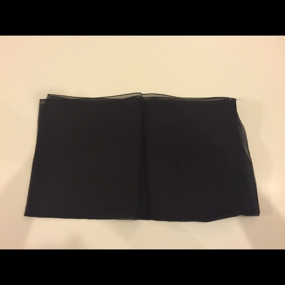 Cejon scarf 100 % silk black